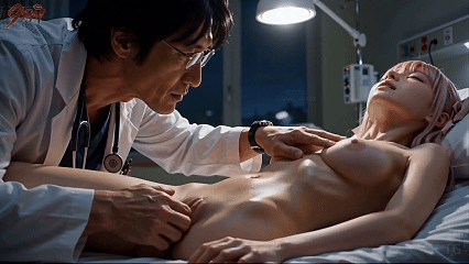 AI短剧《夜勤病栋》1-4 变态医生调教巨乳实习护士