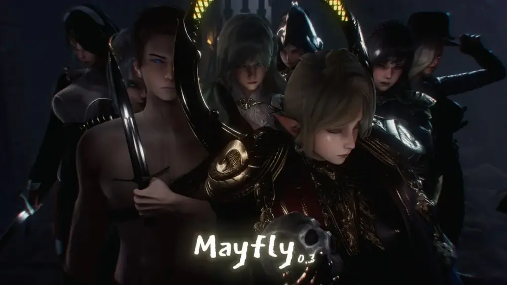 神作更新[亚洲风SLG/动态] 蜉蝣 Mayfly EP3 重置版 官中版+全画廊 [PC+安卓