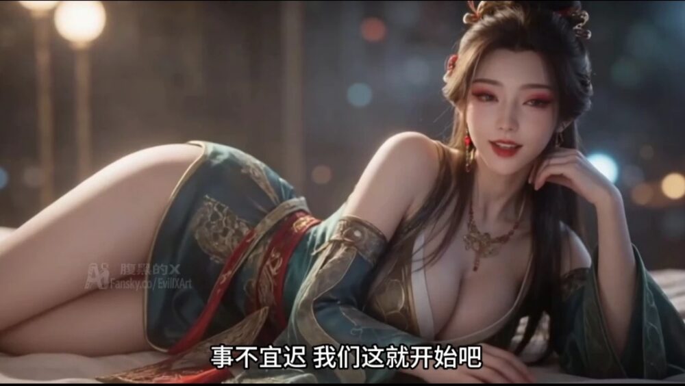 【AI动画】腹黑的X 牧神记 龙娇男【自制剧情】高清版