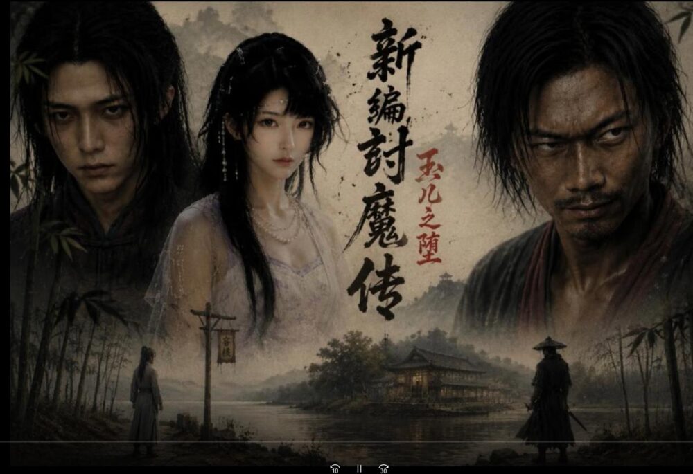 AI动画  桐山遥 讨魔传1  玉儿的堕落