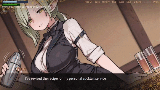 新作[互动SLG/动态] 調酒師:月光燈主持人 Bartender: Moonlight Host DEMO v260731 官中步兵版