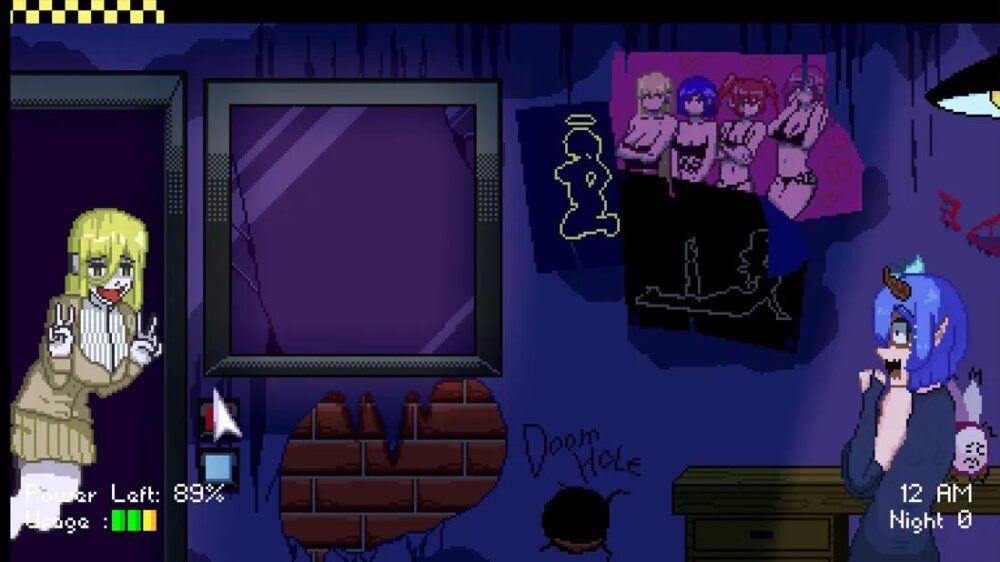 [PC/2D/SLG/像素/微恐怖/扶她]梦境五夜 Five Nights at Dream's v1.2.1[PC123MB/百度/迅雷/UC]