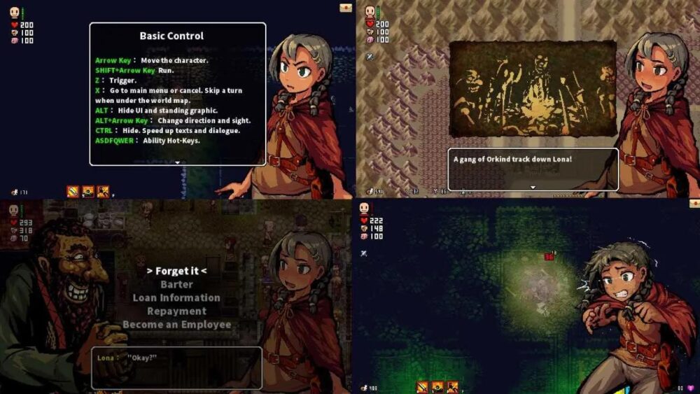 [ARPG/PC/更新/高自由度]洛娜的世界 lonaRPG VB.0.10.8.05官中步兵+代码