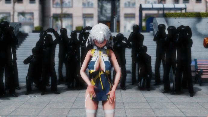 [碧蓝航线同人/3D/MMD/精致建模/新作/白丝][jhonlui]碧蓝航线 半人马 MMD[122MB/百度/迅雷/UC]
