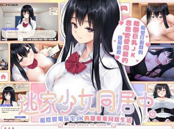 [调教SLG/官中/步兵] 逃家少女同居中~与阴郁游戏宅女高中JK的甜蜜同居生活~家出少女といっしょ  V1.06+CG存档 [910M/BD/FM]